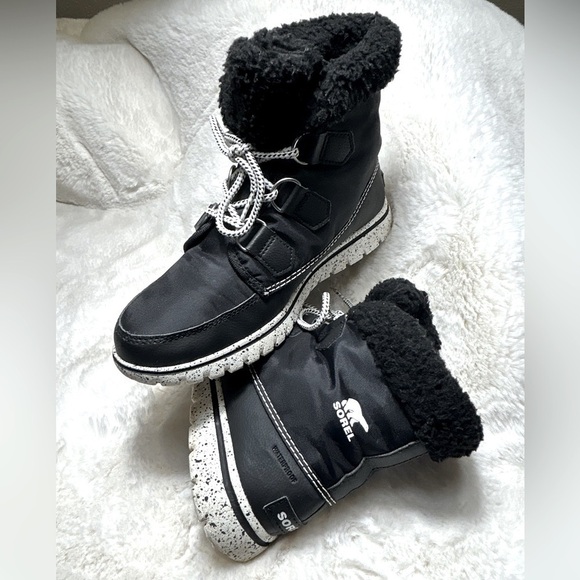 Sorel Cozy Carnival ankle waterproof women’s boots winter snow rain Sz-8.5. M - Picture 3 of 9